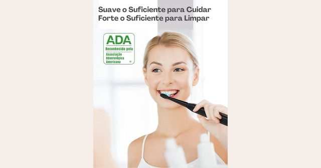 Escova De Dente Elétrica Sônica Recarregável Adulto À Prova D'água